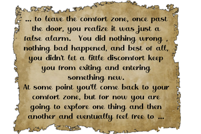 Scroll with note