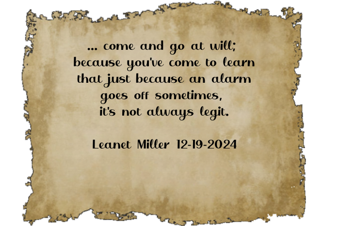 Scroll with note